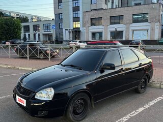 2010 Lada (ВАЗ) Priora I, чёрный, 260000 рублей, вид 2