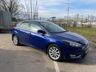 2015 Ford Focus III Рестайлинг, синий, 899000 рублей, вид 3