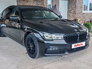 2018 BMW 7 серии Long 730Ld xDrive VI (G11/G12), чёрный, 3650000 рублей, вид 4