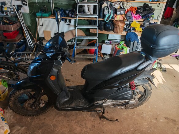 2012 Sym Symphony 125, чёрный, 85000 рублей - вид 1