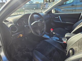 2006 Mazda 6 I (GG) Рестайлинг, серебристый, 510000 рублей, вид 5