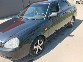 2007 Lada (ВАЗ) Priora I, чёрный, 380000 рублей, вид 5