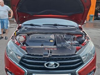 2016 Lada (ВАЗ) Vesta I, красный, 630000 рублей, вид 3