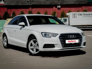 2017 Audi A3 III (8V) Рестайлинг, белый, 1750000 рублей, вид 1