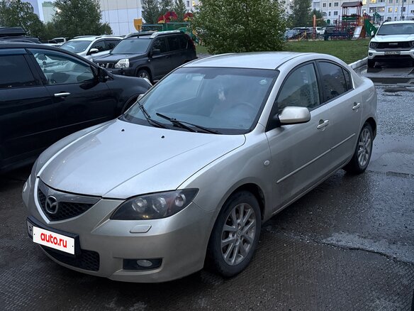 2008 Mazda 3 I (BK) Рестайлинг, серый, 650000 рублей