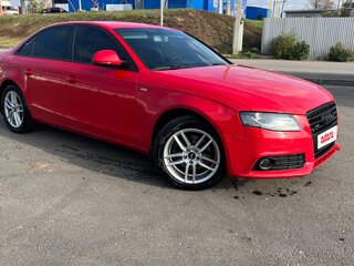 2008 Audi A4 IV (B8), красный, 780000 рублей, вид 5
