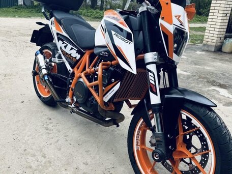 2013 KTM 690 Duke R, оранжевый, 500000 рублей, вид 1