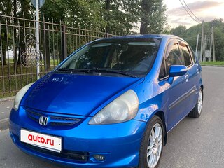 2008 Honda Jazz I Рестайлинг, синий, 630000 рублей, вид 1