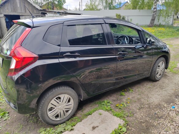 2019 Honda Fit III Рестайлинг, чёрный, 1140000 рублей - вид 4