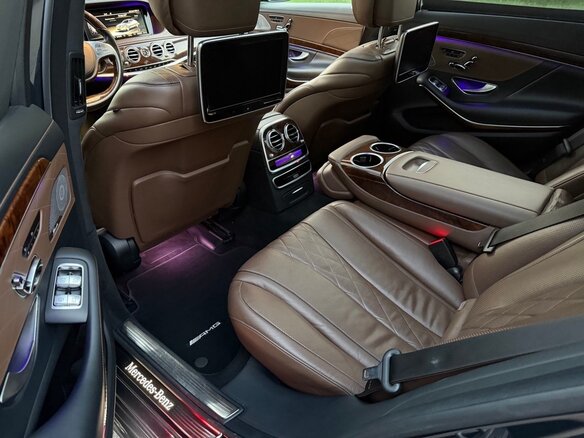 2014 Mercedes-Benz S-Класс 500 VI (W222, C217), чёрный - вид 12