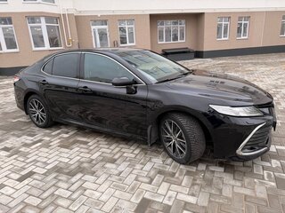2021 Toyota Camry US Market VIII (XV70) Рестайлинг, чёрный, 2900000 рублей, вид 4