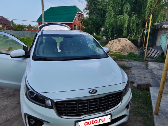 2019 Kia Carnival III, белый, 3300000 рублей