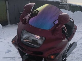 1994 Kawasaki ZZR 400, пурпурный, 250000 рублей, вид 3
