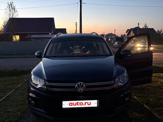 2013 Volkswagen Tiguan I Рестайлинг, синий, 1080000 рублей, вид 1