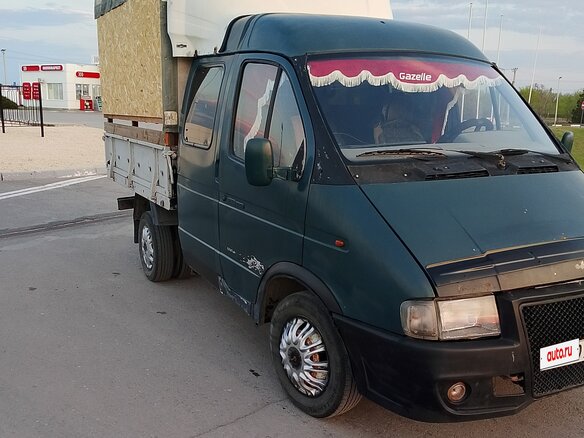 1999 ГАЗ ГАЗель (33023/330273) Фермер, зелёный, 330000 рублей - вид 2