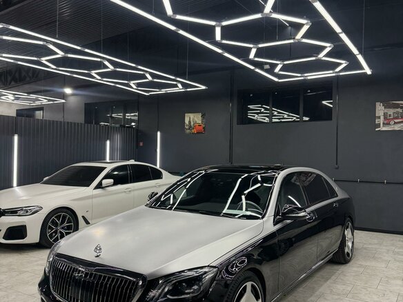 2016 Mercedes-Benz Maybach S-Класс 500 I (X222), чёрный, 3600000 рублей
