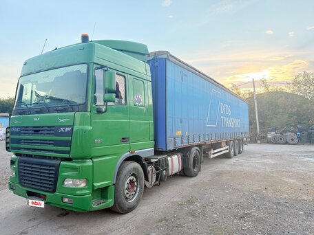 2004 DAF XF 95, зелёный, 999999 рублей, вид 1