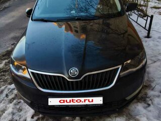 2017 Skoda Rapid I Рестайлинг, чёрный, 850000 рублей, вид 2