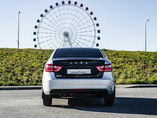 2021 Lada (ВАЗ) Vesta I, серебристый, 1150000 рублей, вид 4