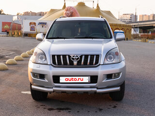 2007 Toyota Land Cruiser Prado 4-speed 120 Series, серебристый, 2000000 рублей, вид 2