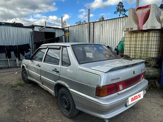 2005 Lada (ВАЗ) 2115, серебристый, 170000 рублей, вид 5