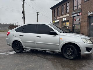 2015 Lada (ВАЗ) Granta I, серебристый, 430000 рублей, вид 3