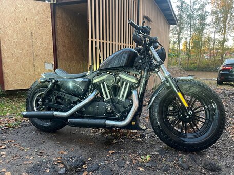 2014 Harley-Davidson Sportster 1200, чёрный, 819000 рублей, вид 3