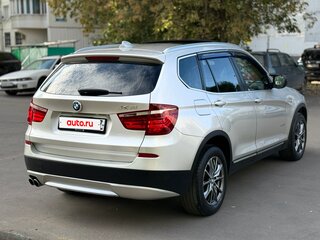 2013 BMW X3 28i xDrive II (F25), серый, 1890000 рублей, вид 5