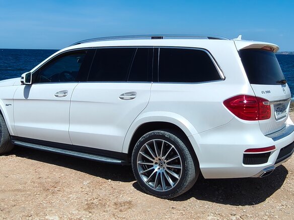2014 Mercedes-Benz GL-Класс 550 II (X166), белый - вид 8