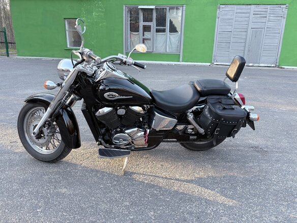 2004 Honda Shadow 400, чёрный, 400000 рублей - вид 1