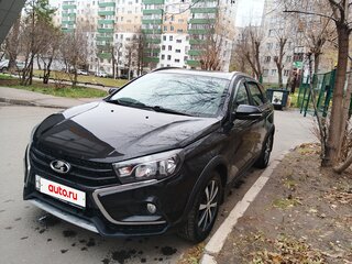 2018 Lada (ВАЗ) Vesta SW Cross I, чёрный, 1060000 рублей, вид 2