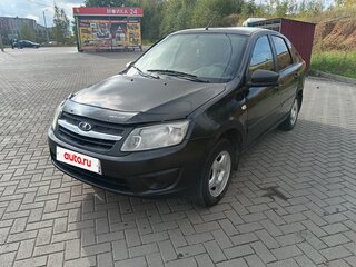 2015 Lada (ВАЗ) Granta I, чёрный, 295000 рублей, вид 1