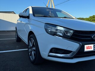 2016 Lada (ВАЗ) Vesta I, белый, 730000 рублей, вид 3