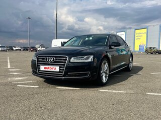 2016 Audi A8 Long III (D4) Рестайлинг, чёрный, 2300000 рублей, вид 1