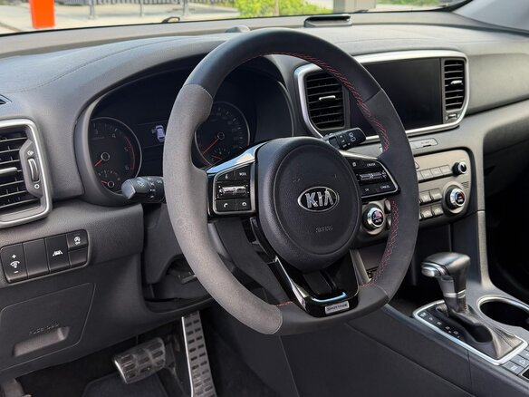 2018 Kia Sportage IV Рестайлинг, синий, 2299900 рублей - вид 12