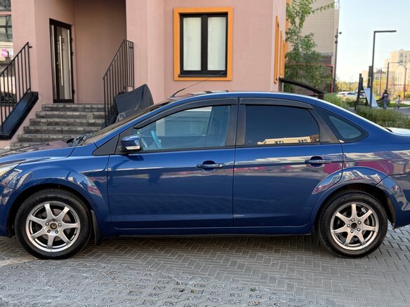 2008 Ford Focus II Рестайлинг, синий - вид 6
