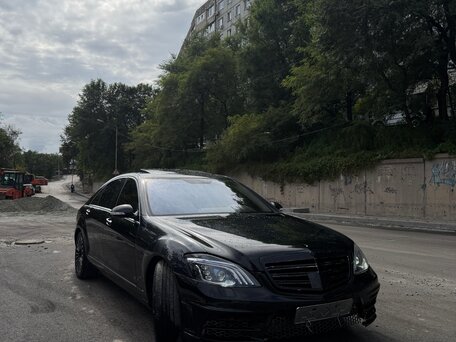2007 Mercedes-Benz S-Класс 350 V (W221), чёрный, 750000 рублей, вид 2