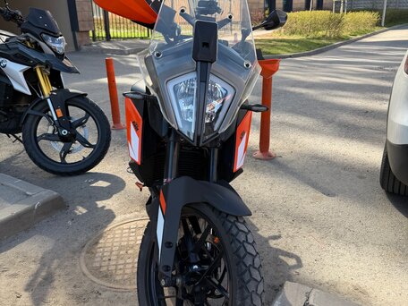 2023 KTM 390 Adventure, чёрный, 519000 рублей, вид 3