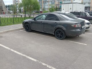 2006 Mazda 6 I (GG) Рестайлинг, серый, 400000 рублей, вид 3
