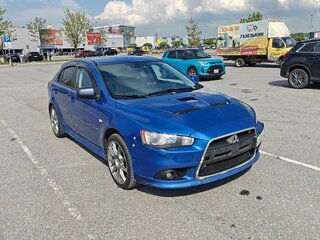 2008 Mitsubishi Lancer Ralliart X, синий, 879000 рублей, вид 2