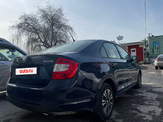 2014 Skoda Rapid I, синий, 370000 рублей, вид 4