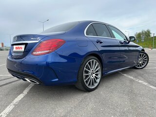 2018 Mercedes-Benz C-Класс 200 IV (W205), синий, 2550000 рублей, вид 4