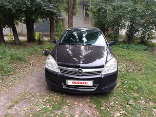 2008 Opel Astra H Рестайлинг, чёрный, 370000 рублей, вид 2