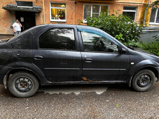 2007 Renault Logan I, серый, 170000 рублей, вид 2
