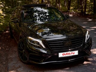 2014 Mercedes-Benz S-Класс 500 VI (W222, C217), чёрный, 2600000 рублей, вид 3