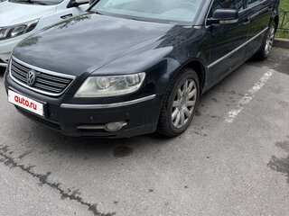 2008 Volkswagen Phaeton Long I, чёрный, 850000 рублей, вид 1