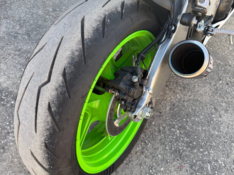 2024 Kawasaki ZX-6 Ninja, зелёный, 1280000 рублей, вид 4