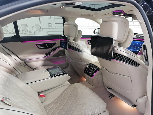 2024 Mercedes-Benz S-Класс 500 4MATIC VII (W223), чёрный - вид 14