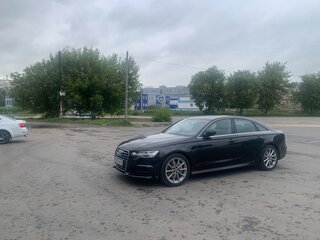 2016 Audi A6 IV (C7) Рестайлинг, чёрный, 3000000 рублей, вид 1