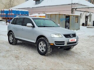 2004 Volkswagen Touareg I, серый, 800000 рублей, вид 5
